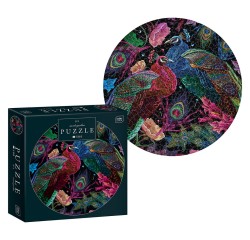 Interdruk Puzzle 500 Round Secret Garden 1