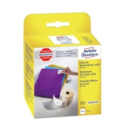 Avery Zweckform Etykiety w rolce do termodruku 25X25mm AS0929120