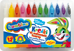 Kredki do malowania twarzy BAMBINO 12 kolorów