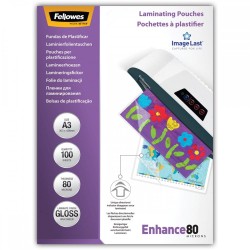 Folia do laminacji FELLOWES A3 80 mik  błyszcząca 100szt.
