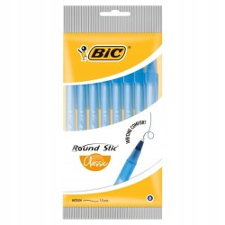 Długopis Round Stic Classic Niebieski 8szt Bic 