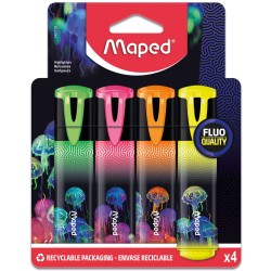 Zakreślacze z podwodnej kolekcji Deepsea Maped