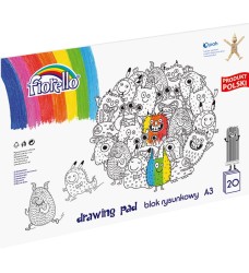 Blok rysunkowy A3 20 kartek Fiorello