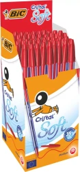 BIC Długopis Cristal Soft czerwony