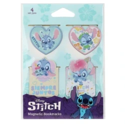 COOLPACK- ZAKŁADKI MAGNETYCZNE 4szt. MIX  STITCH PASTEL 