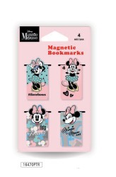 DISNEY FASHION - ZAKŁADKI MAGNETYCZNE 4 SZT. MIX /MINNIE MOUSE