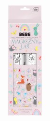 Interdruk Kolorowanka z naklejkami 2szt.86x29cm BEBE Magic