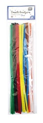 Interdruk Kolorowe druciki kreatywne 30cm 32szt.BASIC