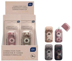 Interdruk Korektor w taśmie mini 6m Satin Gold