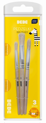 Pedzelki drewniane jumbo 3 szt. BEBE Kids 5902277345882.jpg