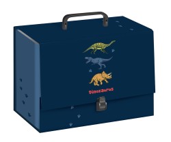 Interdruk Teczka z rączką C4 10cm Dinozaurus