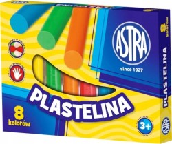 Plastelina 8 Kolorów Tektura Astra   83814902