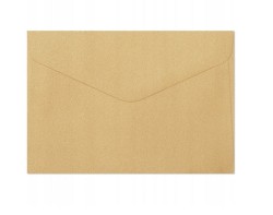 Galeria Papieru Koperta elegancka do zaproszeń B6 Pearl złoty K., 150g/m2, op/10szt.