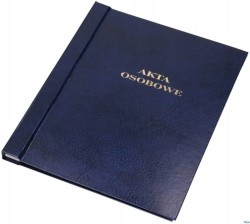 Teczka do akt osobowych granatowa  Barbara 