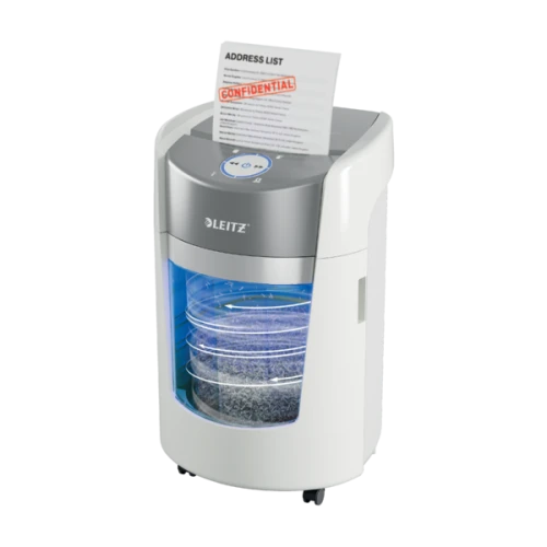 Niszczarka Leitz IQ Optimax Small Office 350, P5, 8 kartek, 22 l kosz