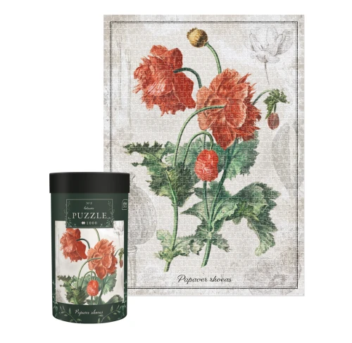Interdruk Puzzle 1000 Botanic Poppy