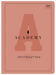 Interdruk Zeszyt A5 60 kartek w kratkę  M 90g Informatyka  Academy Hybrid