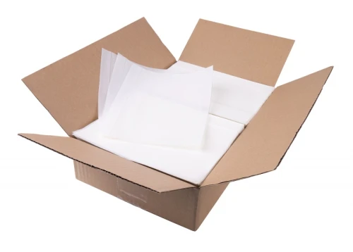 PRZYLGA KOPERTA KURIERSKA OFFICE PRODUCTS C6, 500 sztuk, TRANSPARENTNA