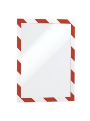Durable Duraframe Security A4 Dwukolorowa Samoprzylepna Ramka Magyczna