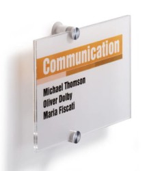 Durable Tabliczka Informacyjna Crystal Sign Rozmiar 210x148mm