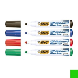 Marker Velleda 1701 Suchościeralny Okrągła Końcówka 4szt Bic