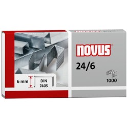 Zszywki 1000 Sztuk Novus 24/6