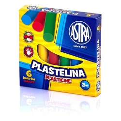 Plastelina 6 Kolorów Tektura Astra 83811905
