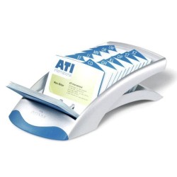 Durable Wizytownik Na Biurko Visifix Desk Na 200 Wizytówek Srebrny 241323
