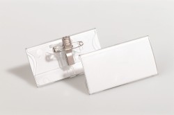Durable Identyfikator Z Akrylu 40x75 Mm Z Kombi-Klipem