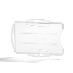 Durable Etui Na Dwie Karty Identyfikacyjne 54 X 85 Mm Otwarte 891919