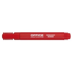 Marker Permanentny Okrągły Czerwony Office Products