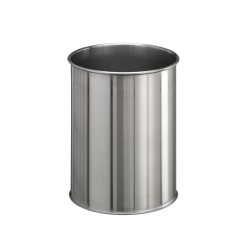 Durable Kosz Na Śmieci Okrągły Stal Nierdzewna 15 L 337223