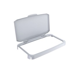 Durable Pokrywa Uchylna Do Kosza Na Śmieci 60l Szara 1800500050
