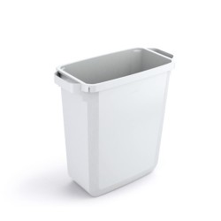 Durable Kosz Na Śmieci 60l Durabin Prostokątny Biały 1800496010