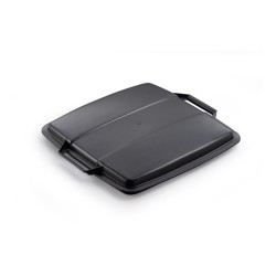 Durable Pokrywa Do Kosza Na Śmieci 90l Czarna 1800475221