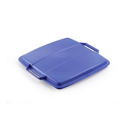 Durable Pokrywa Do Kosza Na Śmieci 90l Niebieska 1800475040