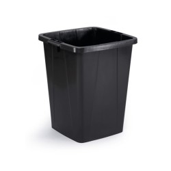 Durable Kosz Na Śmieci 90l Durabin Czarny Prostokątny 