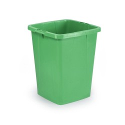 Durable Kosz Na Śmieci 90l Durabin Zielony Prostokątny 1800474020