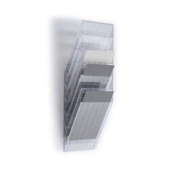 Durable Zestaw 6 pojemników na dokumenty Flexiboxx 6 A4 Przezroczysty 1709760400