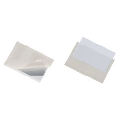 Durable Pocketfix Kieszenie Samoprzylepne Na Wizytówki 57x90 Mm 809319