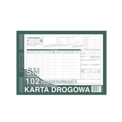 Michalczyk i Prokop Karta Drogowa Samochód Ciężarowy Numerowana A4 801-1-N