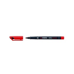 Foliopis 1,0mm M Czerwony Ohpen Stabilo