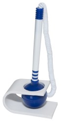 Długopis Na Sprężynce Office Products, Stojący, Smoprzylepny, Niebieski