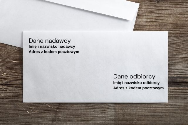 Jak zaadresować list polecony?