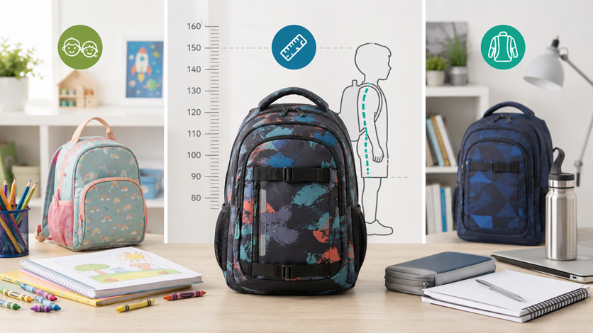 Jak dopasować plecak CoolPack do wieku i wzrostu dziecka?