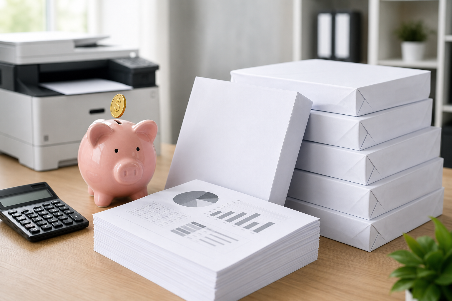 Papier ksero cena – od czego zależy koszt papieru?